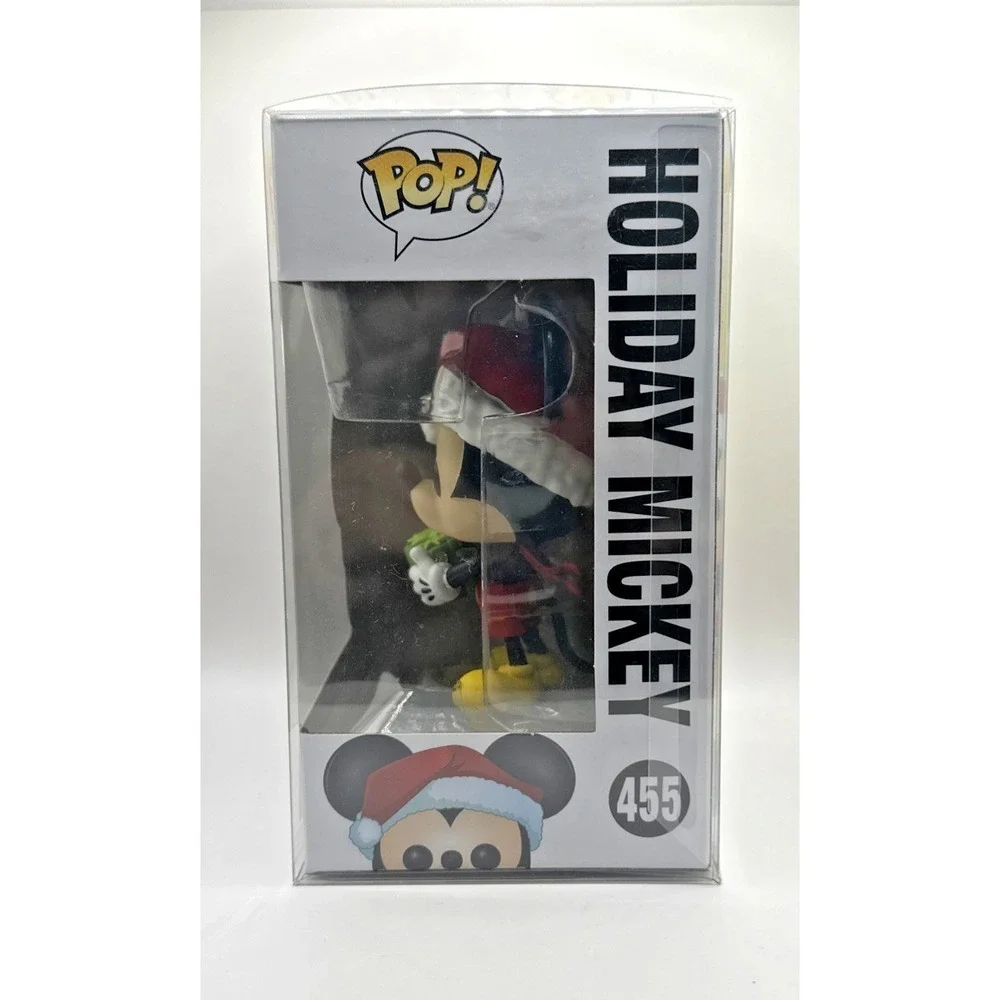 Holiday Mickey Disney 90 Years The True Original Funko Pop! #455 in Protector